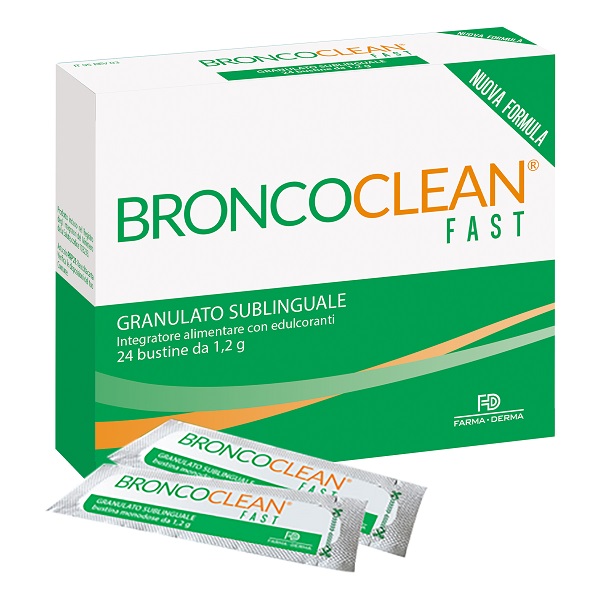 BRONCOCLEAN FAST GRANULATO SUBLINGUALE 24 BUSTINE - Farmacia Murachelli Di Putelli dr. Giovanni