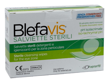BLEFAVIS SALVIETTE STERILI 18 PEZZI - Farmacia Murachelli Di Putelli dr. Giovanni