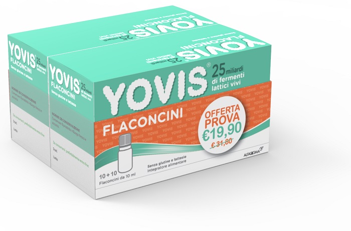 YOVIS 20 FLACONCINI DA 10 ML BIPACCO - Farmacia Murachelli Di Putelli dr. Giovanni