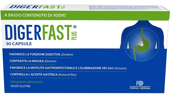 DIGERFAST PLUS 30 CAPSULE - Farmacia Murachelli Di Putelli dr. Giovanni