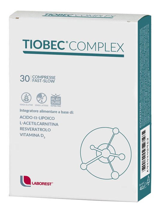 TIOBEC COMPLEX 30 COMPRESSE FAST SLOW - Farmacia Murachelli Di Putelli dr. Giovanni