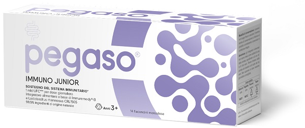 PEGASO IMMUNO JUNIOR 14 FLACONCINI DA 10 ML - Farmacia Murachelli Di Putelli dr. Giovanni