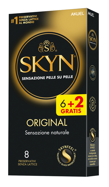 AKUEL SKYN ORIGINAL SENSAZIONE NATURALE 6 PEZZI + 2 OMAGGIO - Farmacia Murachelli Di Putelli dr. Giovanni