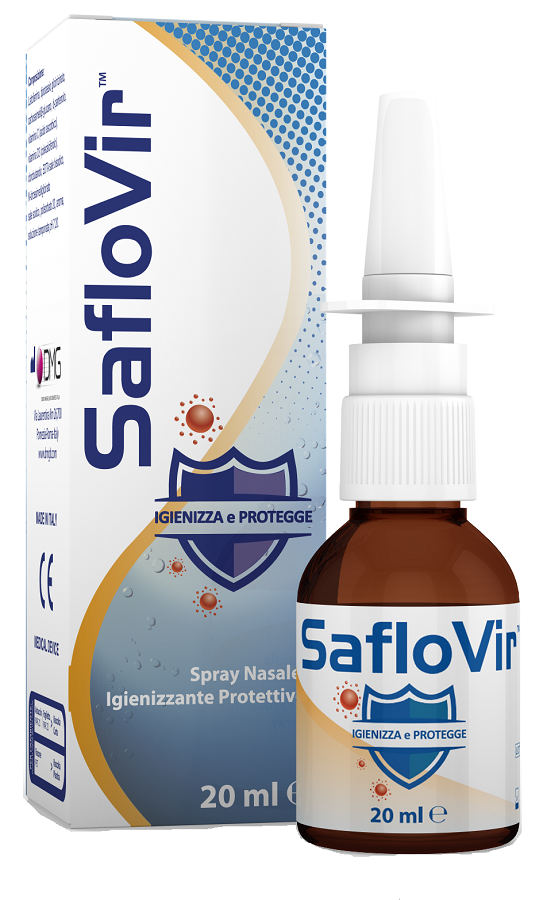 SAFLOVIR SPRAY NASALE IGIENIZZANTE PROTETTIVO 20 ML - Farmacia Murachelli Di Putelli dr. Giovanni