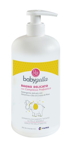 BABYGELLA PREBIOTIC BAGNO DELICATO 250 ML - Farmacia Murachelli Di Putelli dr. Giovanni