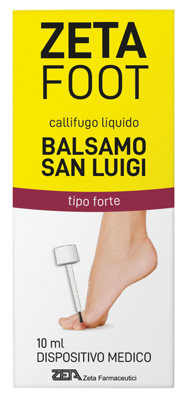 ZETAFOOT CALLIFUGO LIQUIDO BALSAMO SAN LUIGI 10 ML - Farmacia Murachelli Di Putelli dr. Giovanni