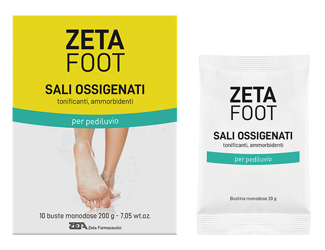 ZETAFOOT SALI OSSIGENATI 10X20 G - Farmacia Murachelli Di Putelli dr. Giovanni