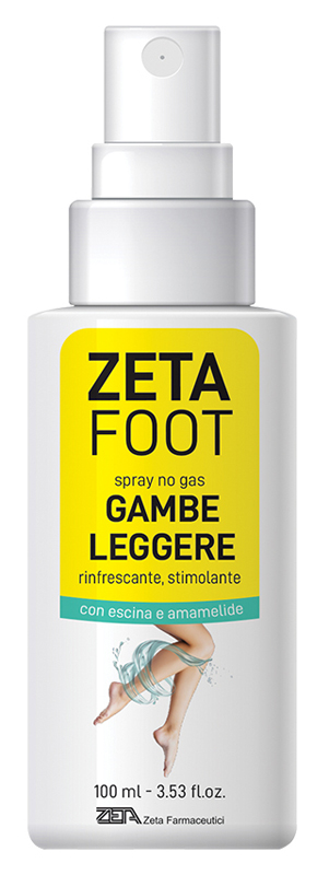 ZETAFOOT SPRAY NO GAS GAMBE LEGGERE 100 ML - Farmacia Murachelli Di Putelli dr. Giovanni