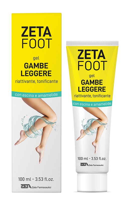 ZETAFOOT GEL GAMBE LEGGERE 100 ML - Farmacia Murachelli Di Putelli dr. Giovanni