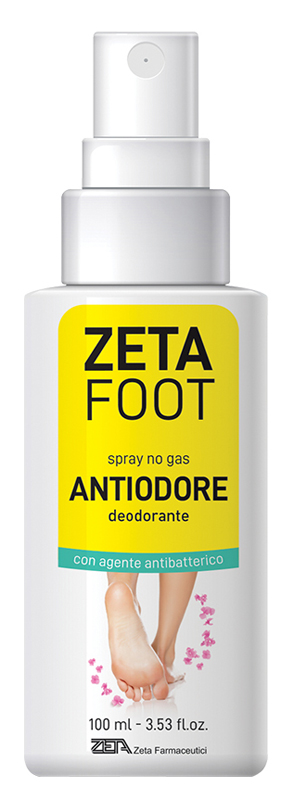ZETAFOOT SPRAY ANTIODORE 100 ML - Farmacia Murachelli Di Putelli dr. Giovanni