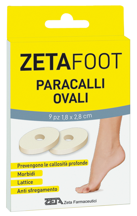 ZETAFOOT PARACALLO OVALE LATTICE 9 PEZZI - Farmacia Murachelli Di Putelli dr. Giovanni
