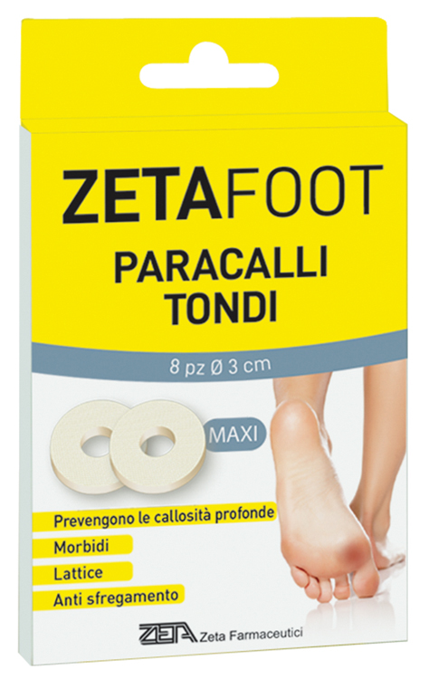 ZETAFOOT PARACALLO GRANDE TONDO LATTICE 8 PEZZI - Farmacia Murachelli Di Putelli dr. Giovanni