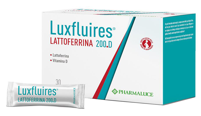LUXFLUIRES LATTOFERRINA 200D 30 STICK - Farmacia Murachelli Di Putelli dr. Giovanni