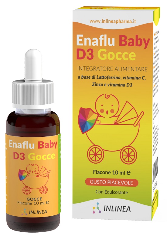 ENAFLU BABY D3 GOCCE 10 ML - Farmacia Murachelli Di Putelli dr. Giovanni