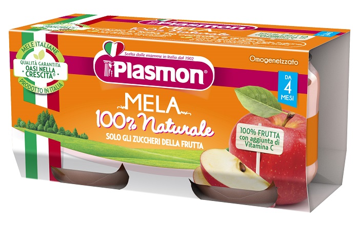 PLASMON OMOGENEIZZATO MELA 2 X 80 G - Farmacia Murachelli Di Putelli dr. Giovanni