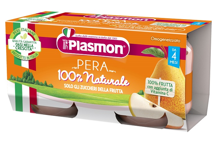 PLASMON OMOGENEIZZATO PERA 2 X 80 G - Farmacia Murachelli Di Putelli dr. Giovanni