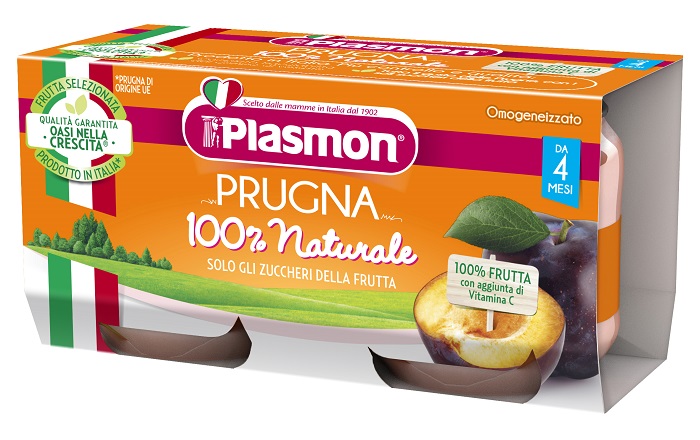 PLASMON OMOGENEIZZATO PRUGNA 2 X 80 G - Farmacia Murachelli Di Putelli dr. Giovanni
