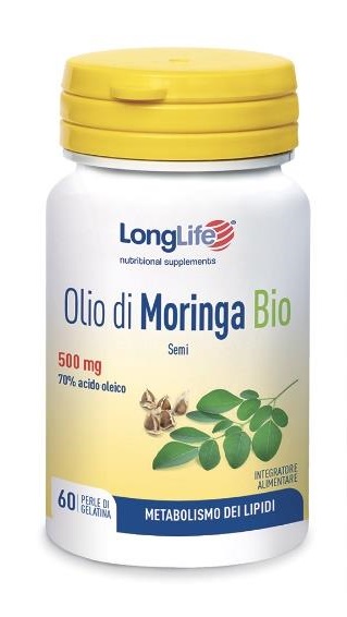 LONGLIFE OLIO DI MORINGA BIO 60 PERLE - Farmacia Murachelli Di Putelli dr. Giovanni