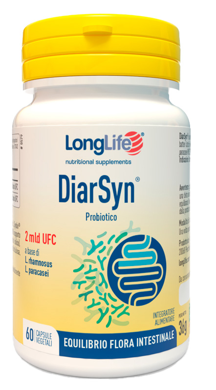 LONGLIFE DIARSYN 60 CAPSULE VEGETALI - Farmacia Murachelli Di Putelli dr. Giovanni