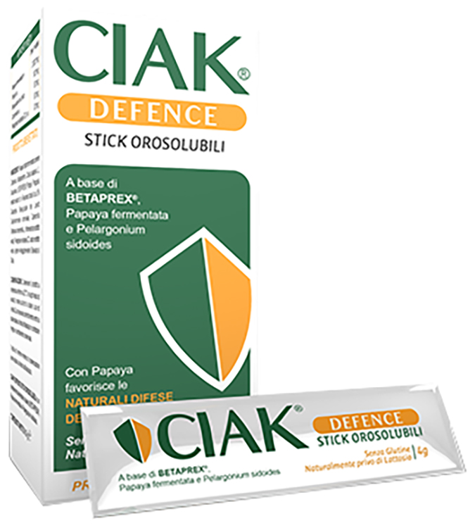 CIAK DEFENCE 15 STICK OROSOLUBILI - Farmacia Murachelli Di Putelli dr. Giovanni