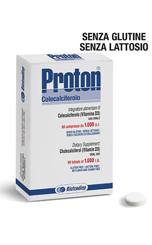 PROTON 60 COMPRESSE 1000 UI - Farmacia Murachelli Di Putelli dr. Giovanni