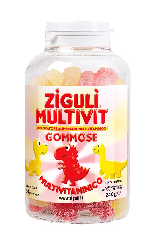 ZIGULI MULTIVIT FRAGOLA E BANANA 60 GOMMOSE - Farmacia Murachelli Di Putelli dr. Giovanni