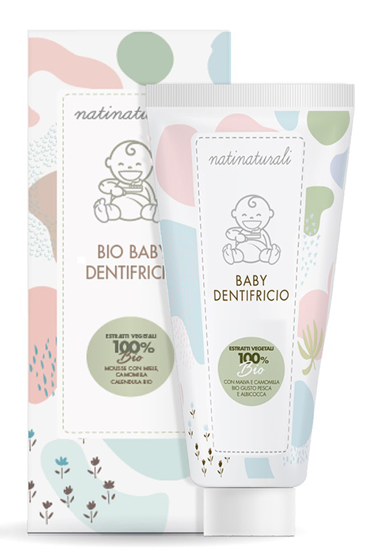 NATINATURALI BIO BABY DENTIFRICIO 50 ML - Farmacia Murachelli Di Putelli dr. Giovanni