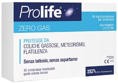 PROLIFE ZEROGAS 45 COMPRESSE - Farmacia Murachelli Di Putelli dr. Giovanni