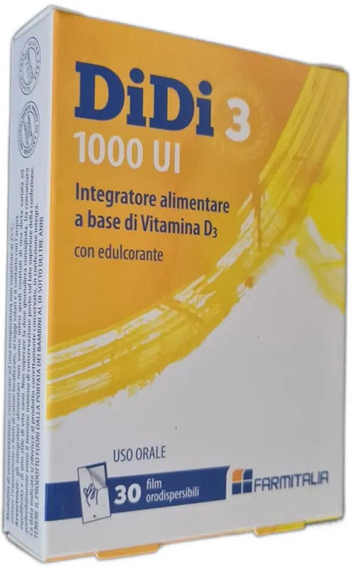 DIDI3 1000 UI 30 FILM ORODISPERSIBILI - Farmacia Murachelli Di Putelli dr. Giovanni