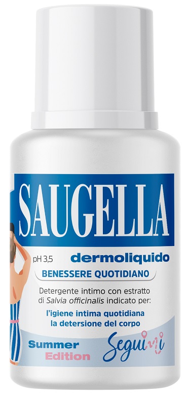 SAUGELLA DERMOLIQUIDO PH 3,5 BENESSERE QUOTIDIANO DETERGENTE INTIMO 100 ML - Farmacia Murachelli Di Putelli dr. Giovanni