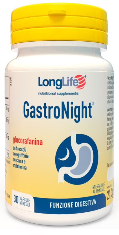 LONGLIFE GASTRONIGHT 30 CAPSULE VEGETALI - Farmacia Murachelli Di Putelli dr. Giovanni
