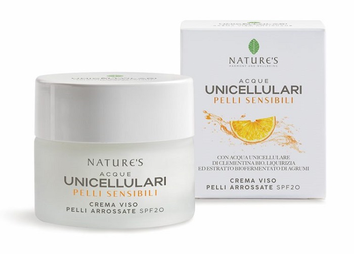 NATURE'S ACQUE UNICELLULARI CREMA VISO PELLI ARROSSATE SPF20 50 ML - Farmacia Murachelli Di Putelli dr. Giovanni