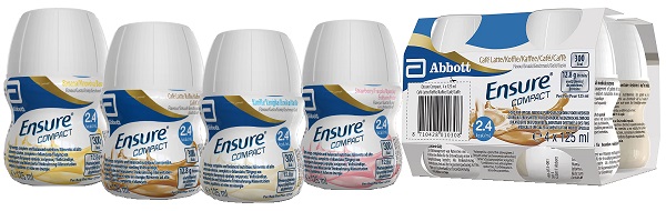 ENSURE COMPACT PROTEIN VANIGLIA 4 X 125 ML - Farmacia Murachelli Di Putelli dr. Giovanni