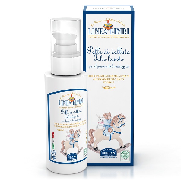 HELAN BIMBI PELLE DI VELLUTO TALCO LIQUIDO 240 ML - Farmacia Murachelli Di Putelli dr. Giovanni