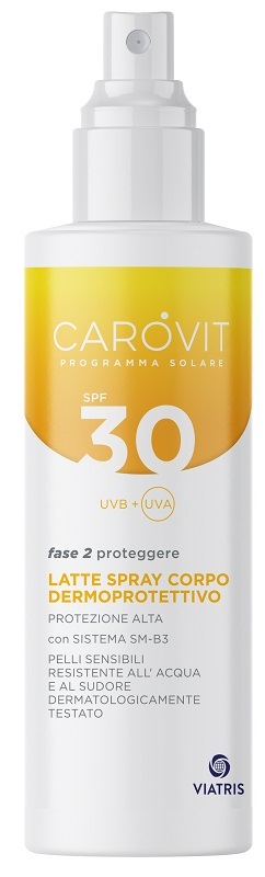 CAROVIT PROGRAMMA SOLARE LATTE CORPO SPF30 200 ML - Farmacia Murachelli Di Putelli dr. Giovanni