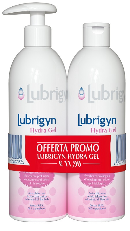 LUBRIGYN HYDRA GEL DUO 400 ML + 400 ML - Farmacia Murachelli Di Putelli dr. Giovanni