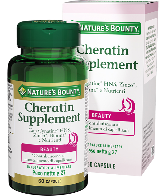 NATURE'S BOUNTY CHERATIN SUPPLEMENT 60 CAPSULE - Farmacia Murachelli Di Putelli dr. Giovanni