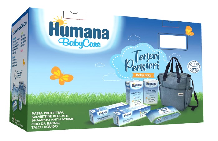 TENERI PENSIERI BABY BAG BABY CARE PASTA 100 ML + SALVIETTE 72 PEZZI + OLIO DA BAGNO 200 ML + SHAMPOO 200 ML + TALCO LIQUIDO 100 ML - Farmacia Murachelli Di Putelli dr. Giovanni