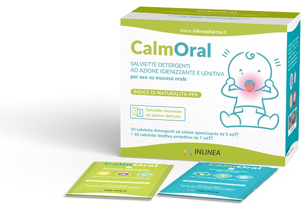 CALMORAL 10 SALVIETTE DETERGENTI + 10 SALVIETTE LENITIVE PROTETTIVE - Farmacia Murachelli Di Putelli dr. Giovanni