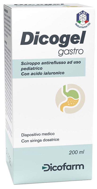 SCIROPPO ANTIREFLUSSO PEDIATRICO DICOGEL GASTRO 200 ML - Farmacia Murachelli Di Putelli dr. Giovanni