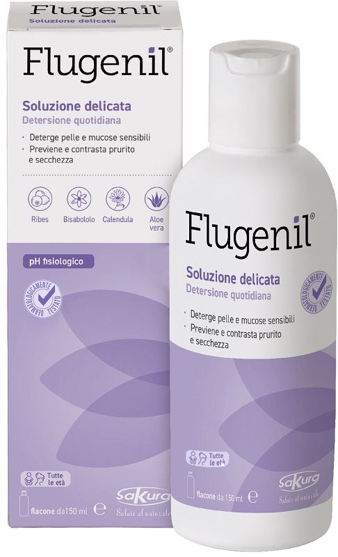 FLUGENIL SOLUZIONE INTIMA DELICATA 150 ML - Farmacia Murachelli Di Putelli dr. Giovanni