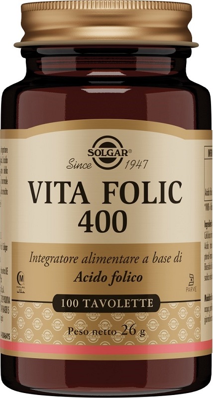 VITA FOLIC 400 100 TAVOLETTE - Farmacia Murachelli Di Putelli dr. Giovanni