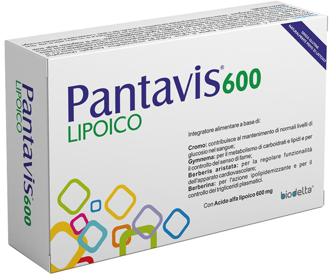 PANTAVIS 600 LIPOICO 30 COMPRESSE - Farmacia Murachelli Di Putelli dr. Giovanni