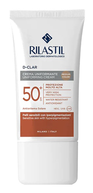 RILASTIL SUN SYSTEM D-CLAR MEDIUM SPF50+ 40 ML - Farmacia Murachelli Di Putelli dr. Giovanni