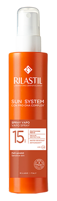 RILASTIL SUN SYSTEM SPRAY VAPO SPF15 200 ML - Farmacia Murachelli Di Putelli dr. Giovanni