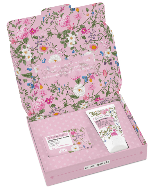 CUOR DI PETALI SET CREMA MANI 50 ML + SAPONETTA 100 G - Farmacia Murachelli Di Putelli dr. Giovanni