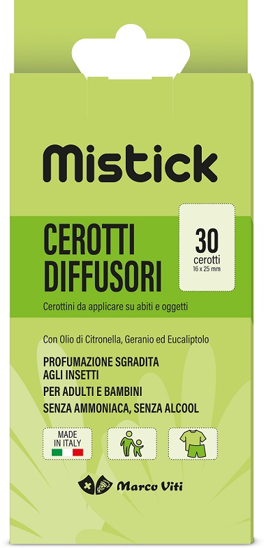 MISTICK CEROTTI CITRONELLA 30 PEZZI - Farmacia Murachelli Di Putelli dr. Giovanni