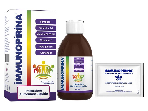 IMMUNOPIRINA 150 ML + BUSTINA DA 6,5 G - Farmacia Murachelli Di Putelli dr. Giovanni