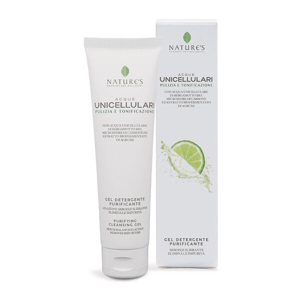 ACQUE UNICELLULARI GEL DETERGENTE PURIFICANTE 150 ML NATURE'S - Farmacia Murachelli Di Putelli dr. Giovanni