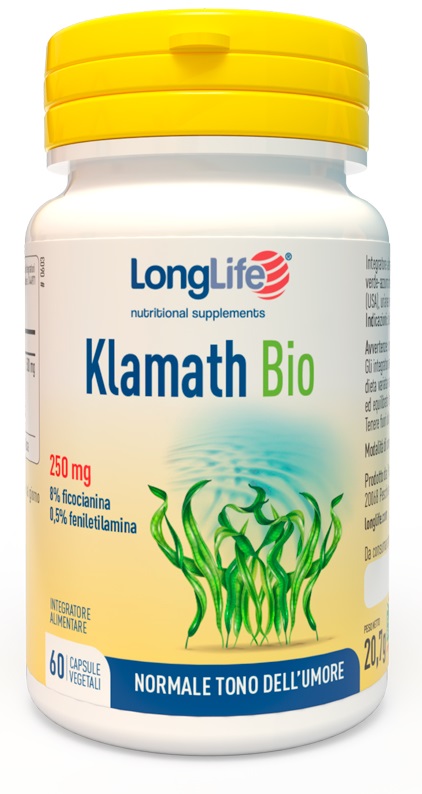 LONGLIFE KLAMATH BIO 60 CAPSULE VEGETALI - Farmacia Murachelli Di Putelli dr. Giovanni